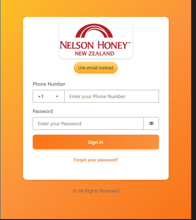 Honey Tracker App Screenshot